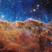 Cosmic cliffs of Carina Nebula