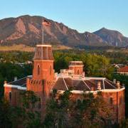 Old Main building at sunset