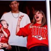 Taylor Swift at a Chiefs game