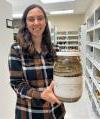 Emily Braker, Collections Manager of Vertebrate Zoology