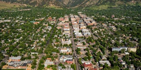 Aerial of Boulder