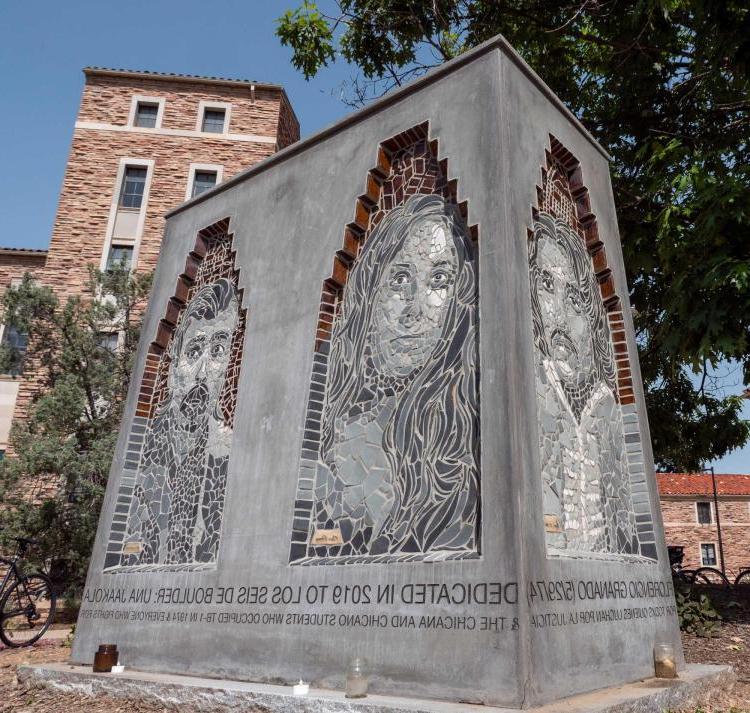 Los Seis Memorial on campus