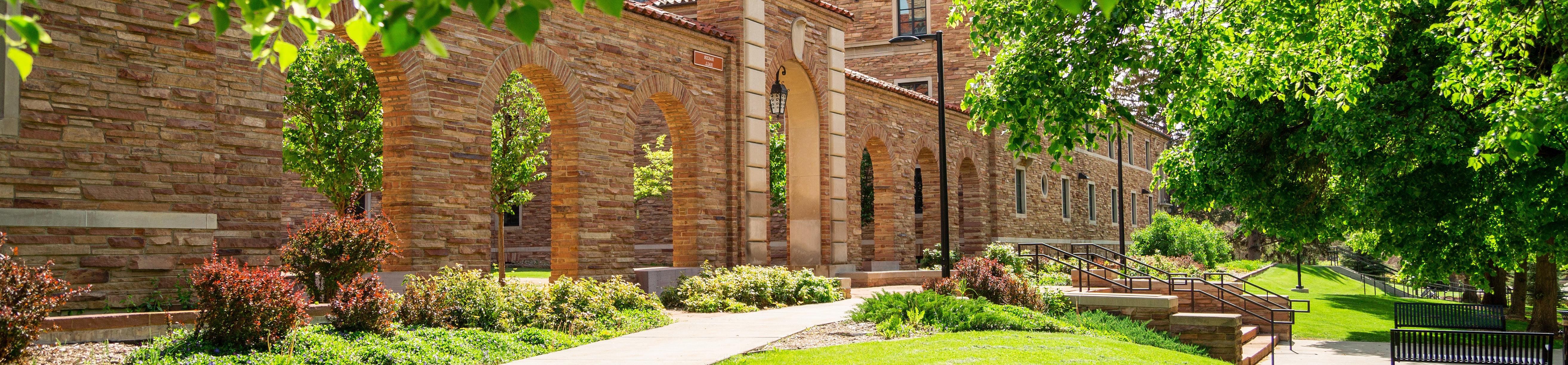 Campus in may