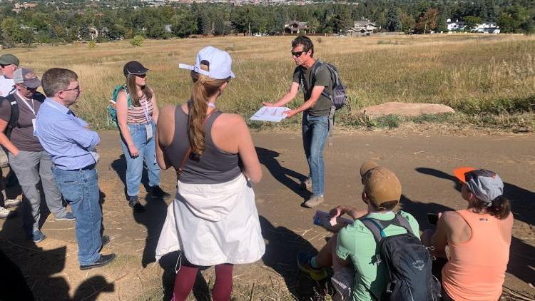 Hike with a scientist at Chautuaqua park in Boulder