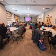 campus community members participating in a session at the 2018 Diversity and Inclusion Summit