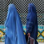 Women in burqa